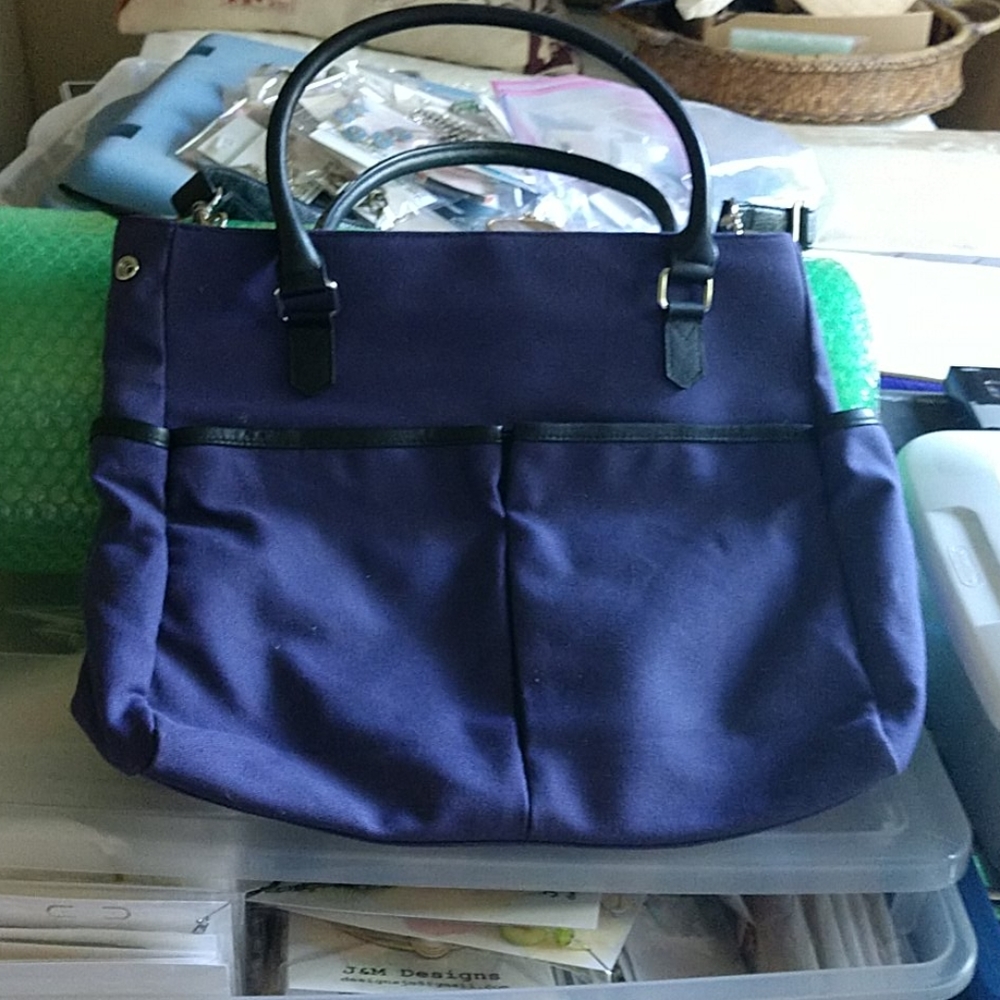 Purple Levenger satchel